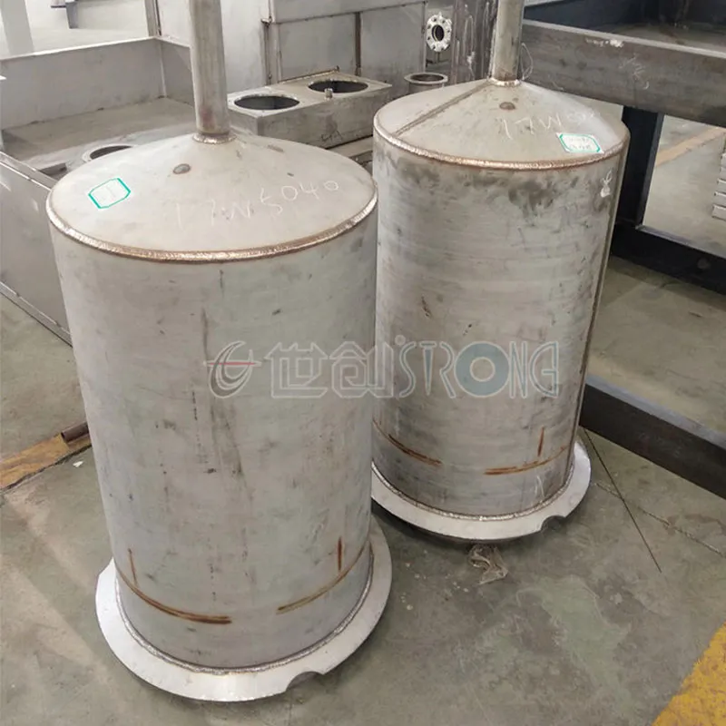 Муфели из сталей марок 301s и 601 для азотировочных печей