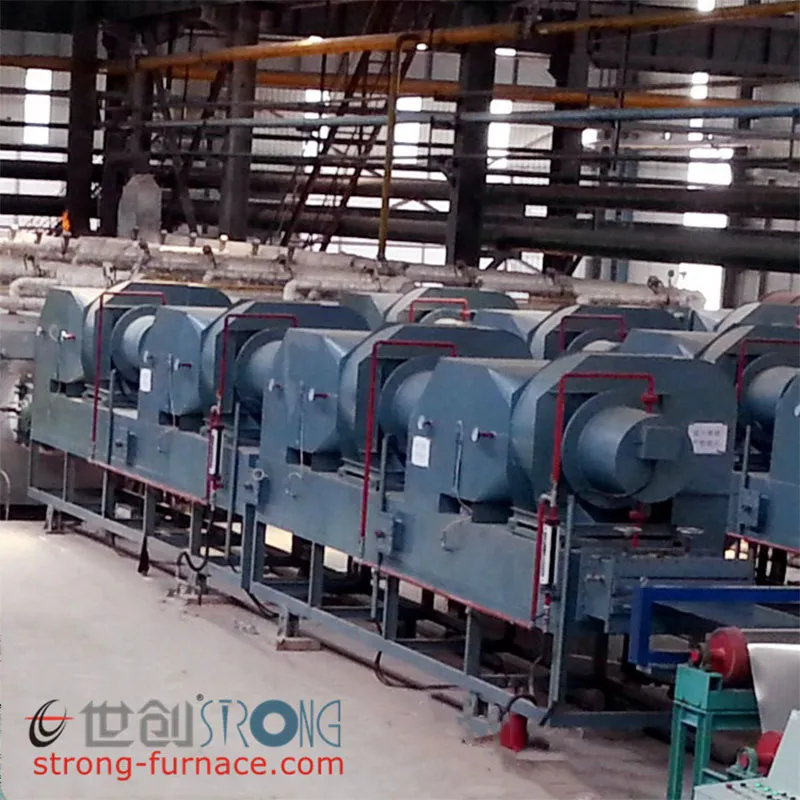 Печь для отжига холоднокатаных рулонов нержавеющей стали