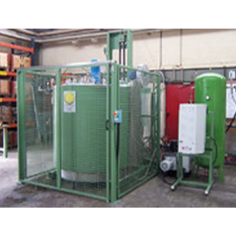 Шахтная вакуумно-импульсная азотировочная печь с прецизионной контролируемой атмосферой