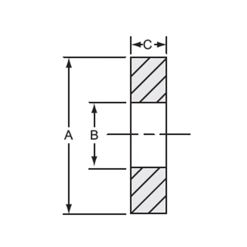 Дистанционная вставка фторопластом-4