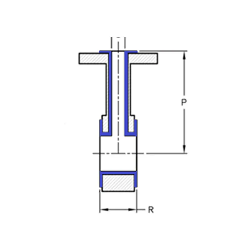 Инструмент-Т футерованный фторопластом-4