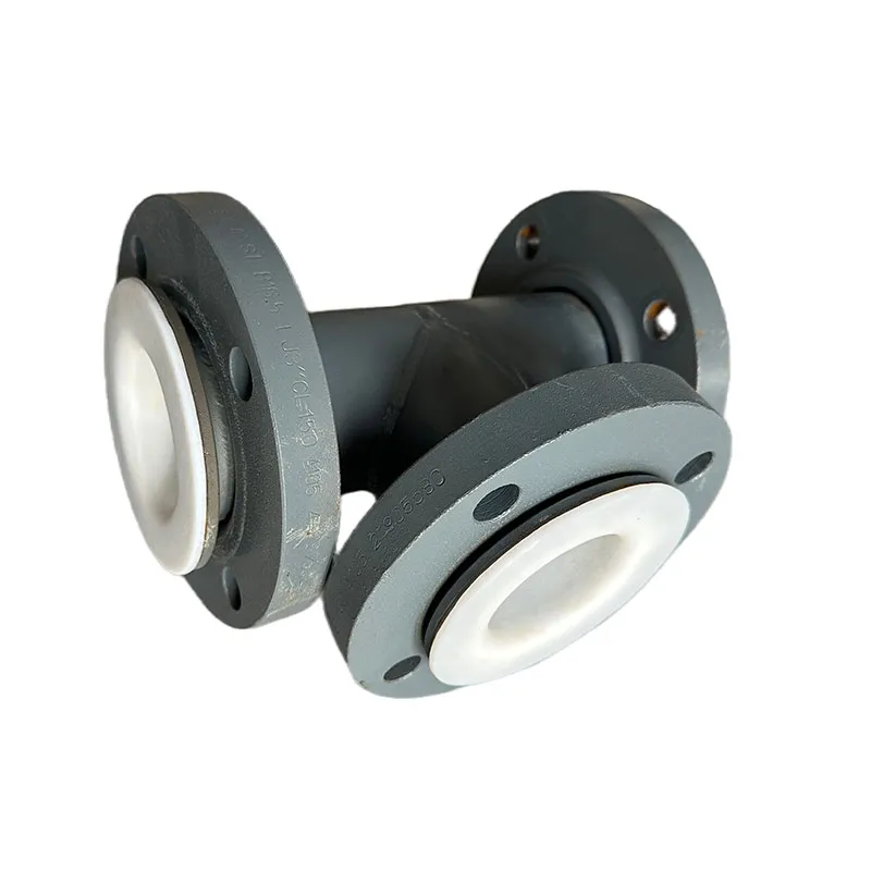 Тройники футерованные фторопластом-4