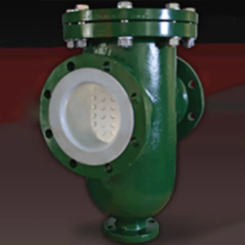 Корзиночный фильтр футерованный фторопластом-4