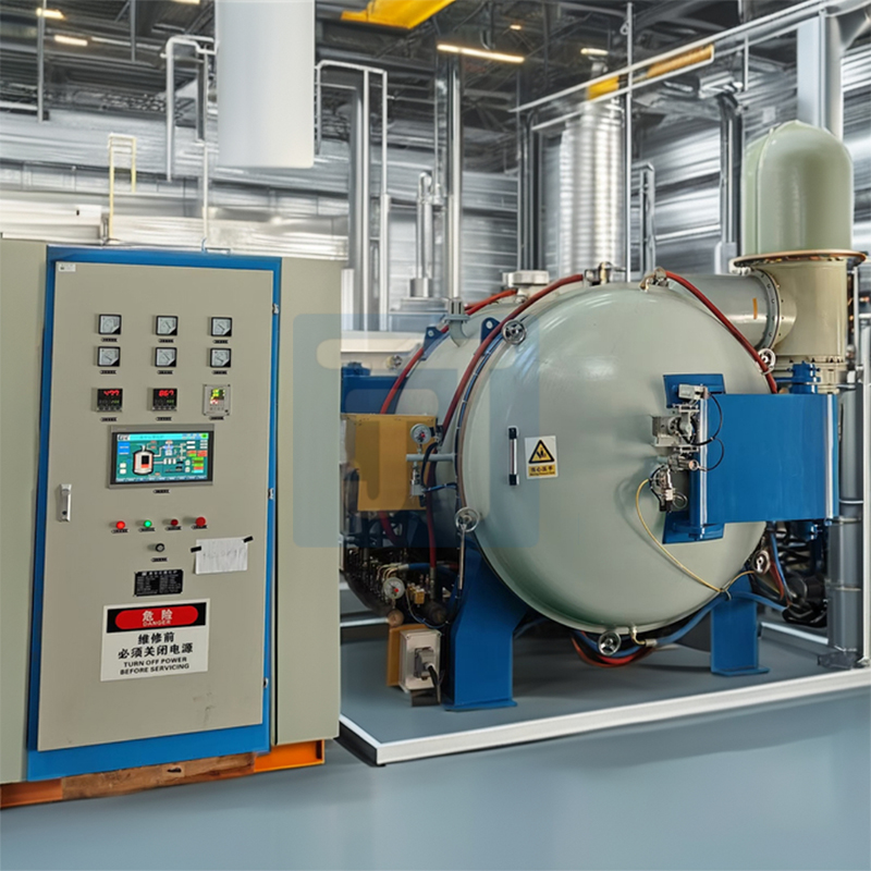 Вакуумная графитировочная печь