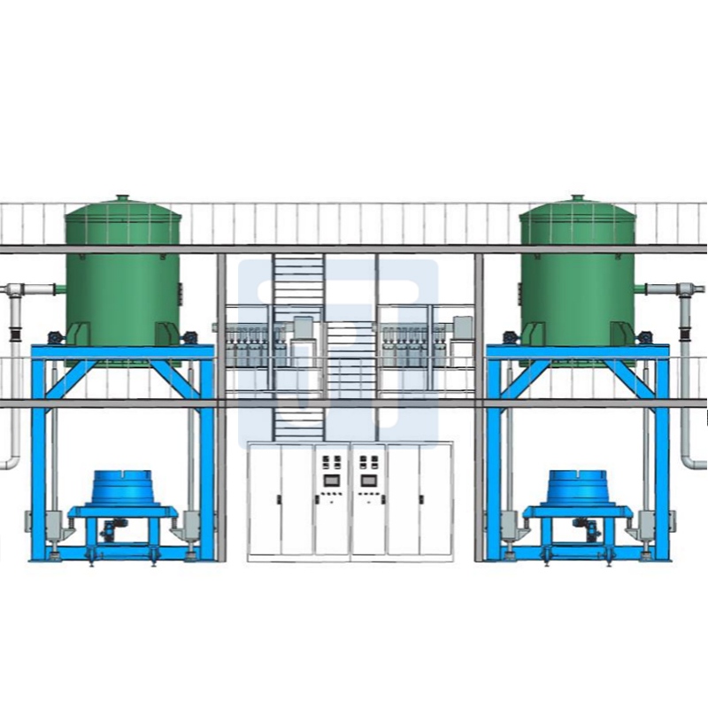 Высокотемпературная печь для силицирования