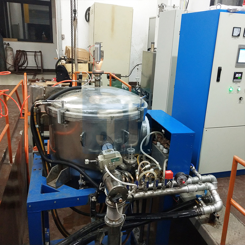 Графитировочная печь с нижней выгрузкой