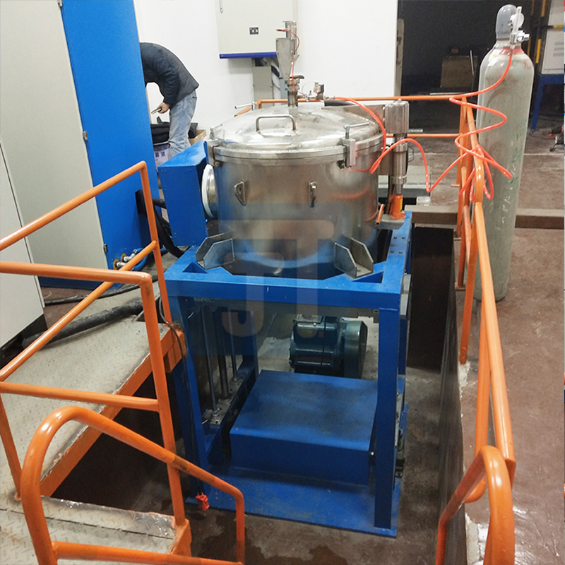 Графитировочная печь с нижней выгрузкой