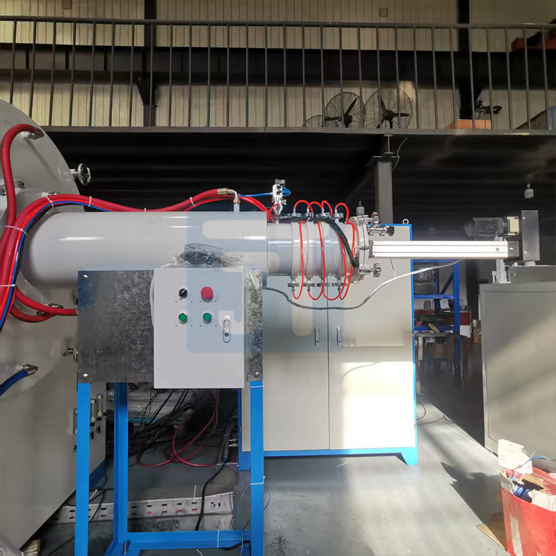 Графитовая печь с лодочкой-толкателем