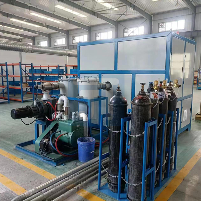 Печь для спекания монооксида кремния