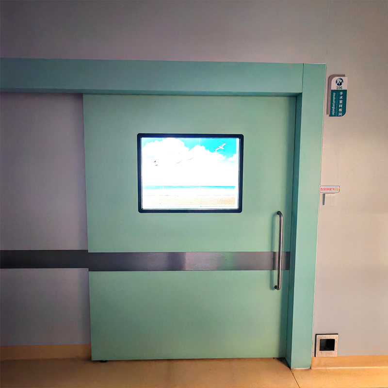 Автоматическая герметичная дверь медицинского назначения