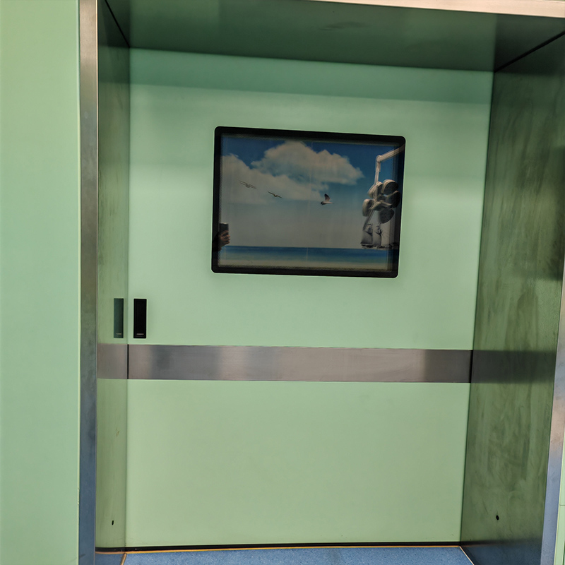 Автоматическая герметичная дверь медицинского назначения