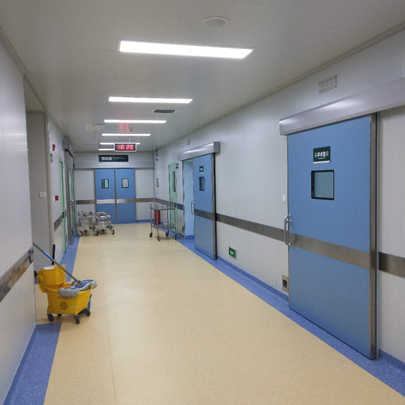 Автоматическая герметичная дверь медицинского назначения