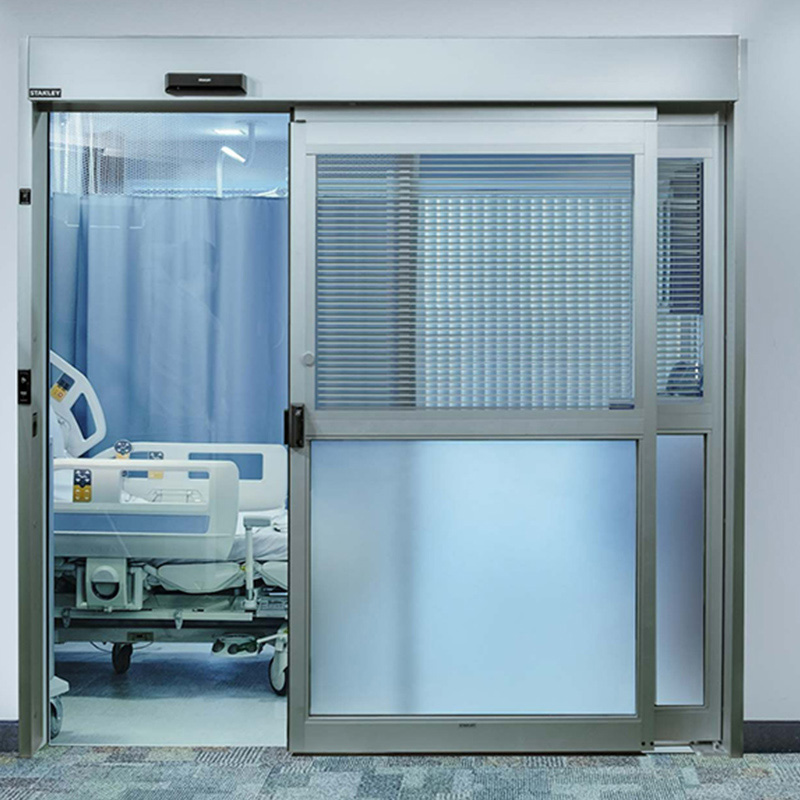 Автоматическая стеклянная дверь для отделения интенсивной терапии (ICU)