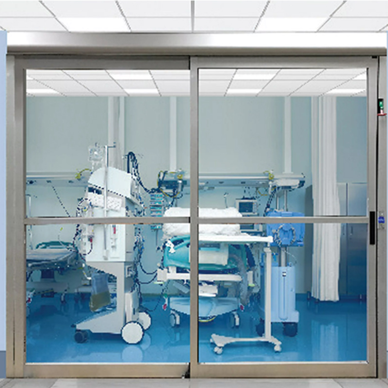 Автоматическая стеклянная дверь для отделения интенсивной терапии (ICU)