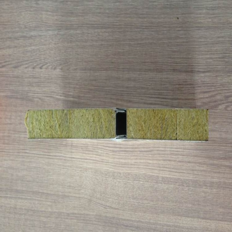 Механическая сэндвич-панель для чистых помещений с сердечником из минваты и облицовкой из стали на высокопрочном клее