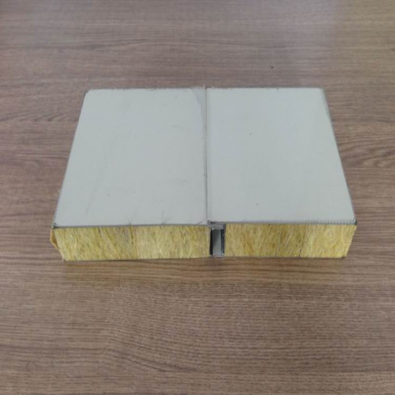 Механическая сэндвич-панель для чистых помещений с сердечником из минваты и облицовкой из стали на высокопрочном клее