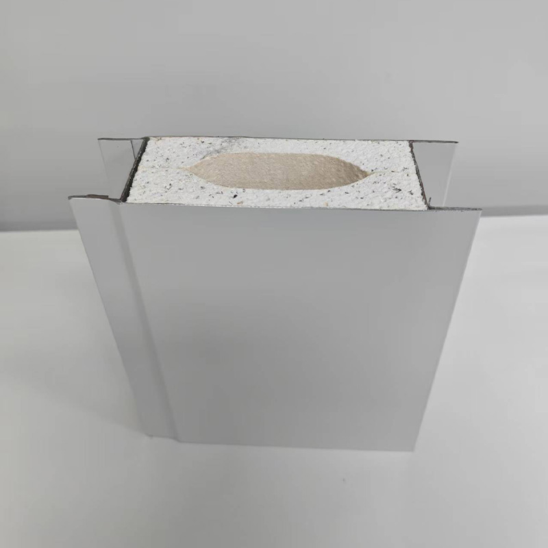 Механическая сэндвич-панель с магнезитовым сердечником