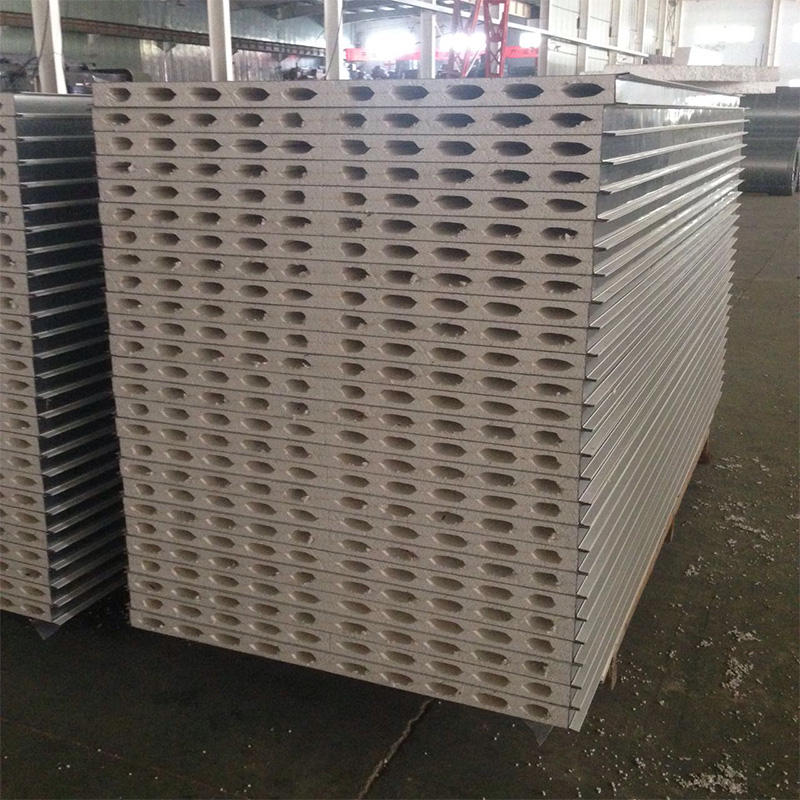 Механическая сэндвич-панель с магнезитовым сердечником