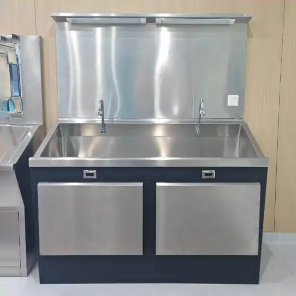 Используйте наш медицинский бассейн для мытья рук из нержавеющей стали, чтобы улучшить хирургическую гигиену