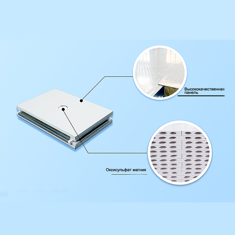 Ручная сэндвич-панель для чистых помещений с магнезитовым сердечником