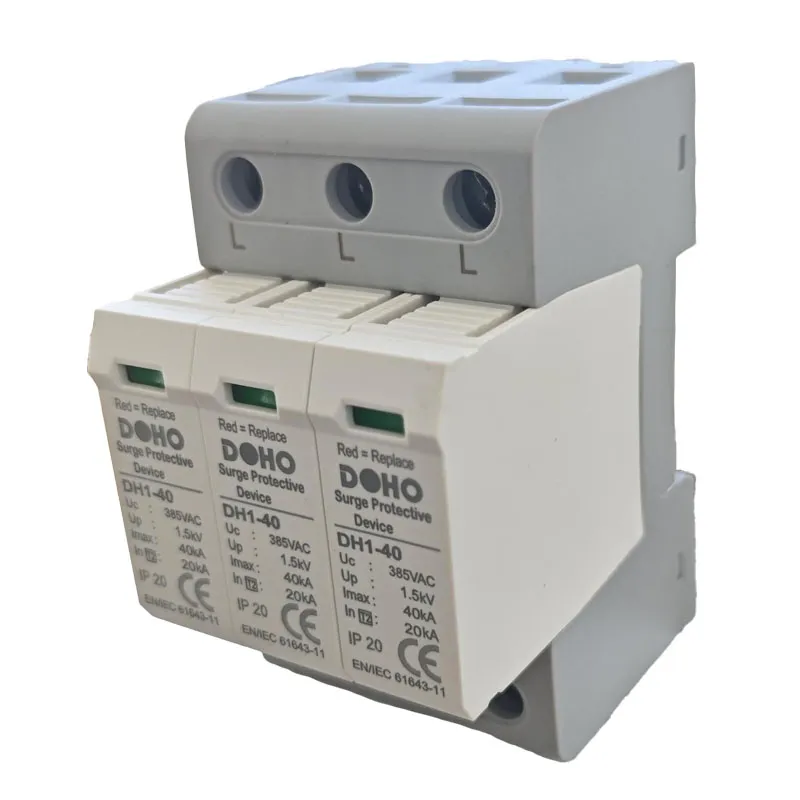Ограничитель перенапряжения типа 2 переменного тока многополюсный DH1-C40