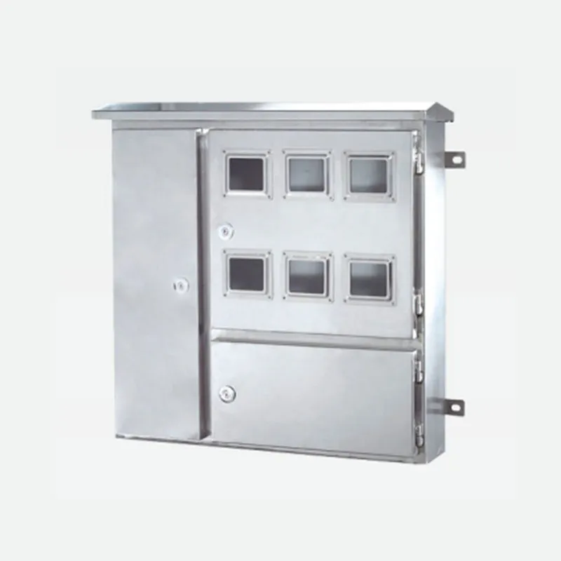 Однофазный распределительный щит из нержавеющей стали