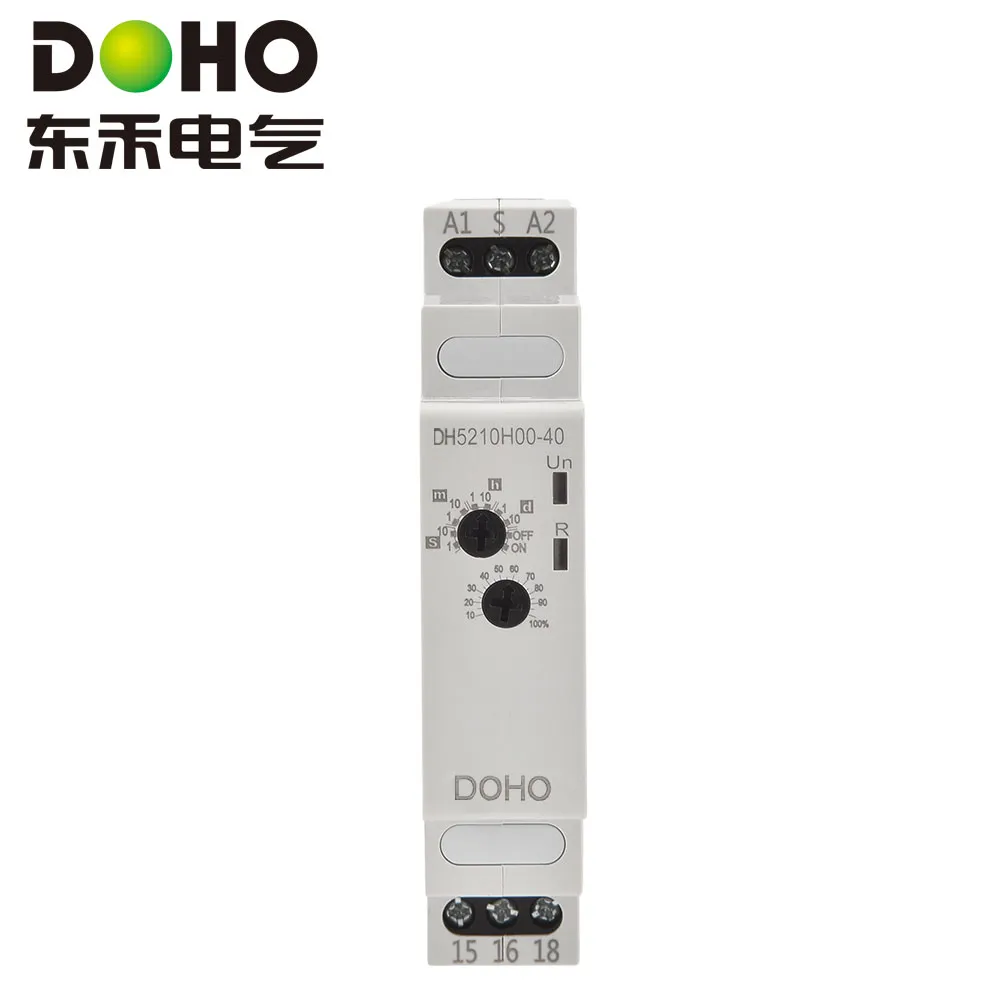 Реле времени с двойным запуском и одной выдержкой времени DH52010H00-40