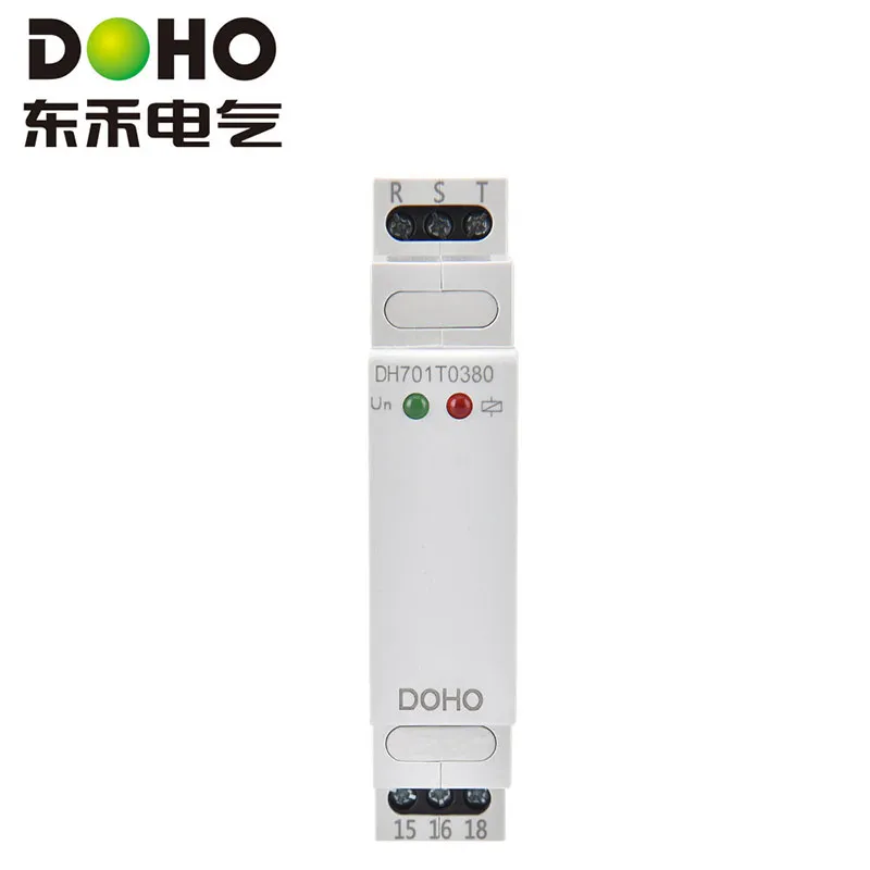 Реле контроля напряжения (3-фазное, 3-проводное) DH701T0380
