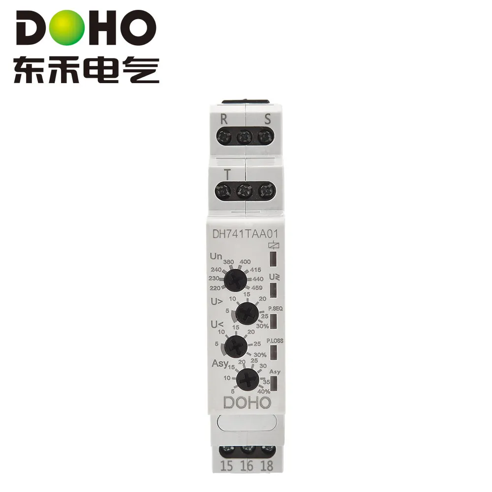Реле контроля напряжения (3-фазное, 3-проводное) DH741TAA01