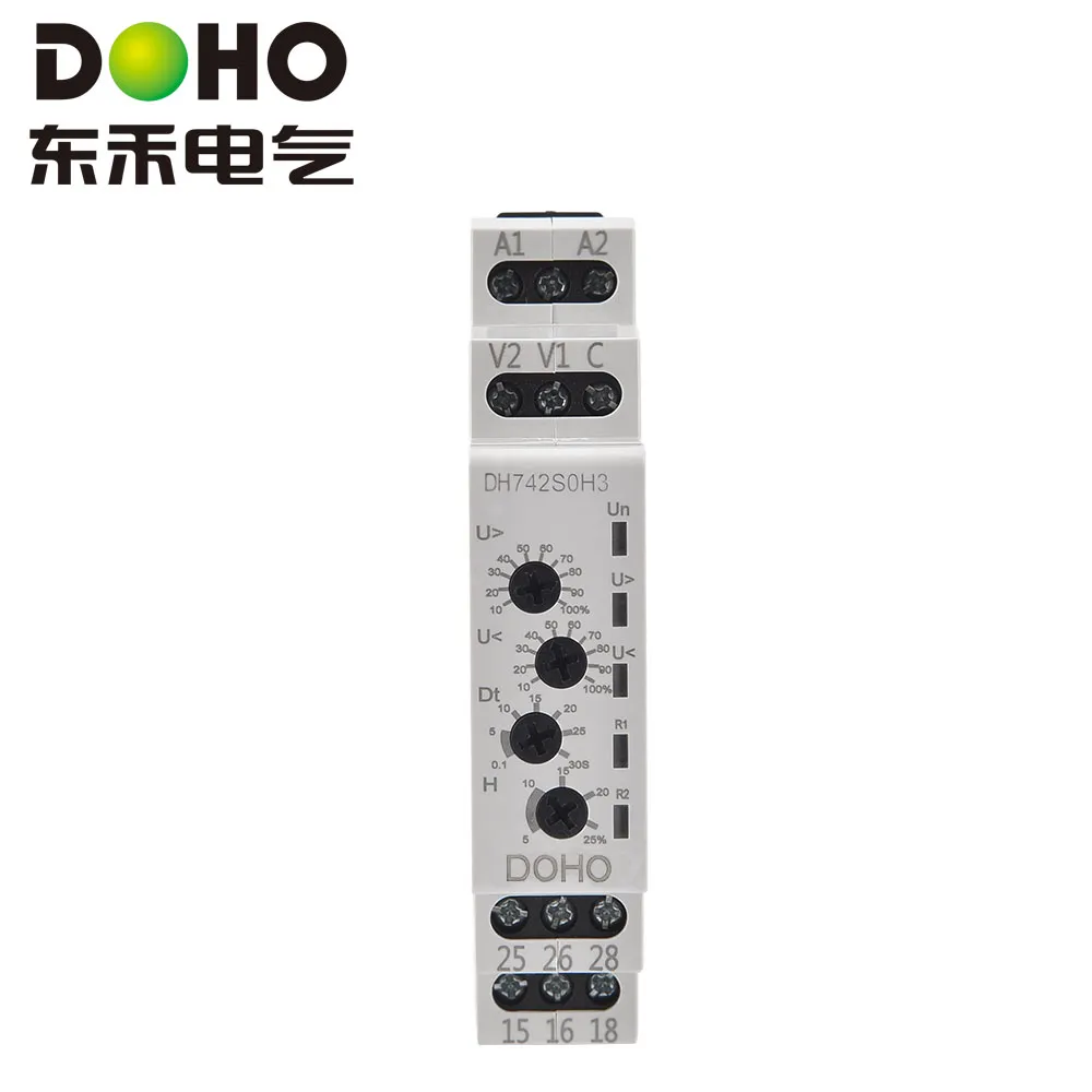 Реле контроля напряжения (однофазное) DH742S0H3
