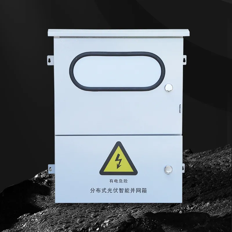 Наружный щит для подключения солнечных электростанций к сети из нержавеющей стали