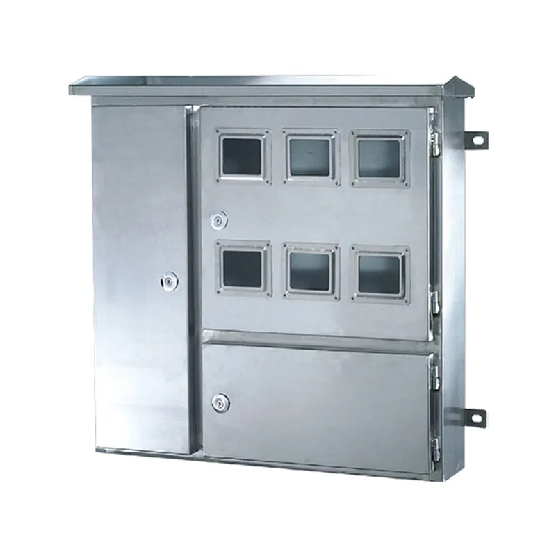 Наружный щит электросчетчиков из нержавеющей стали