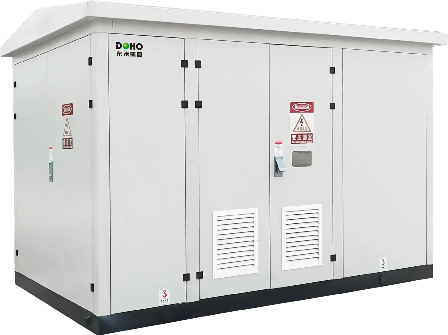 Корпусная трансформаторная подстанция для фотовольтаических установок (европейского исполнения)YB □ -12/0.315~0.69