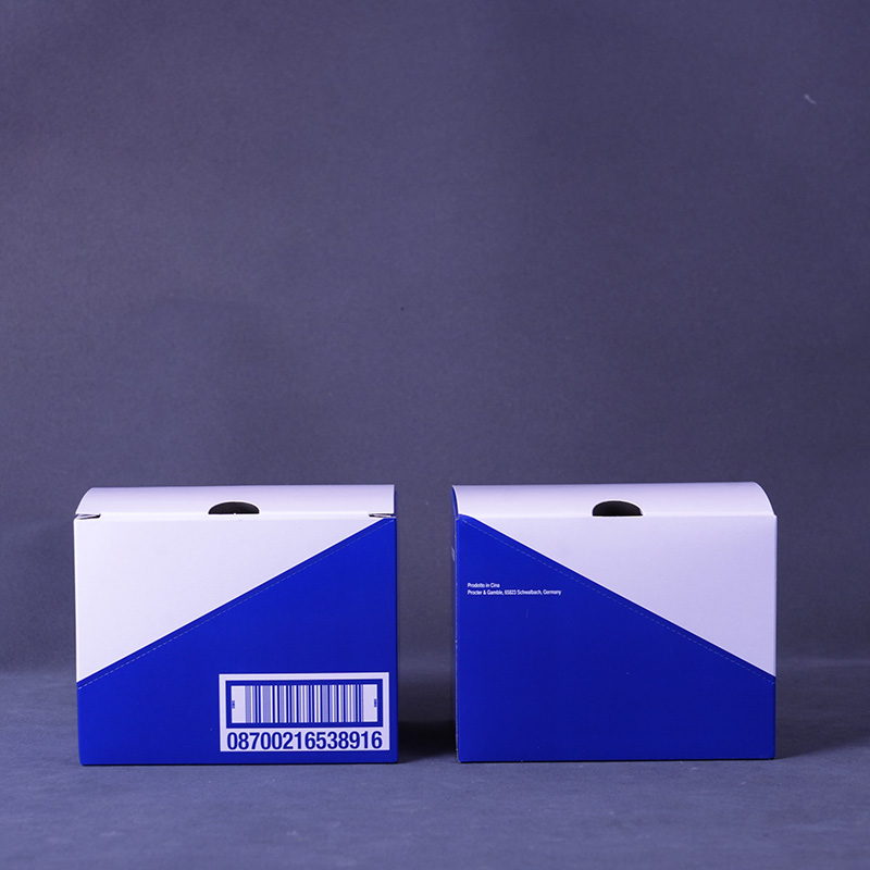 Картонная коробка для зубной пасты