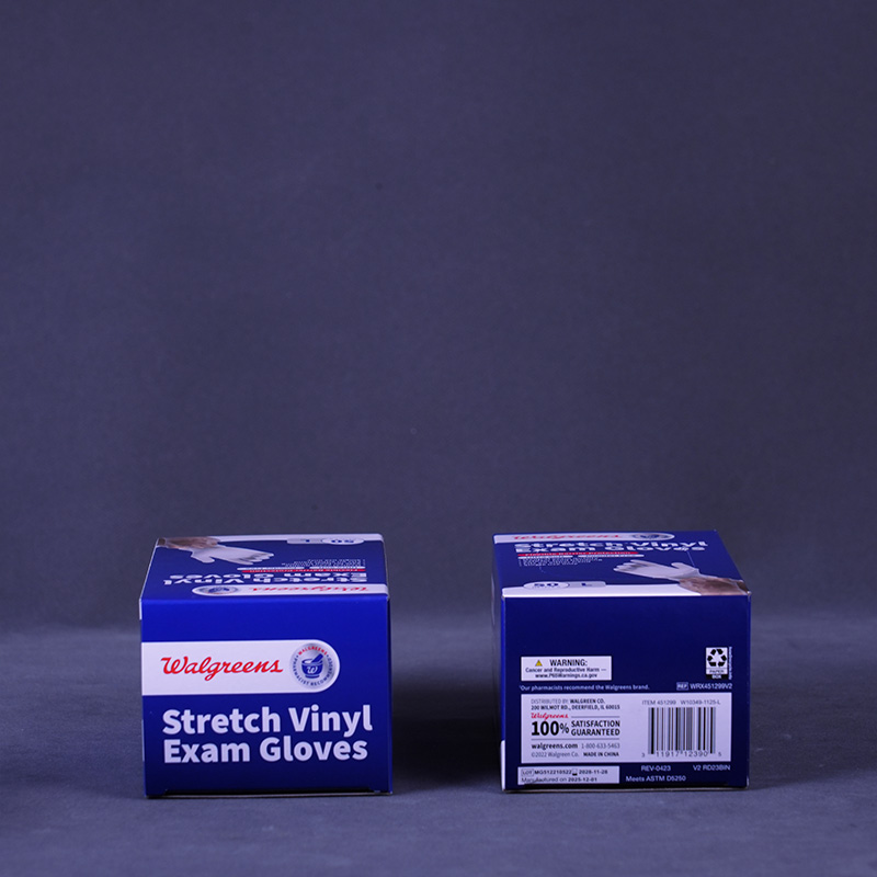 Картонная коробка для зубной пасты