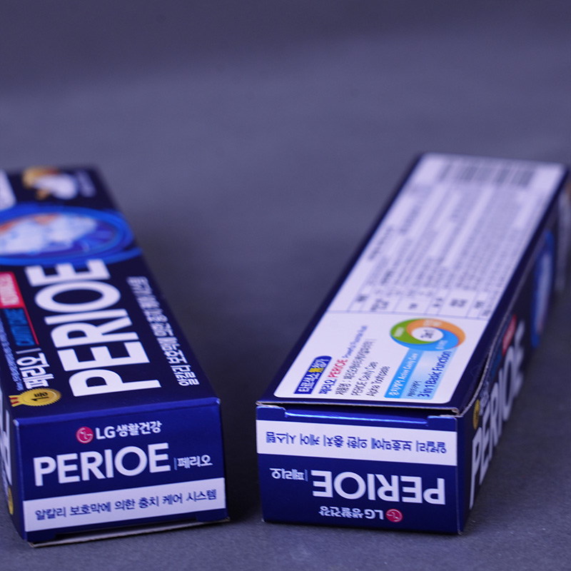 Картонная коробка для зубной пасты