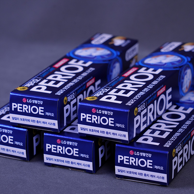 Картонная коробка для зубной пасты