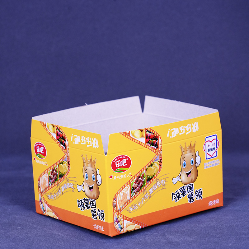 Картонная коробка для картофельных чипсов Лэ Ба