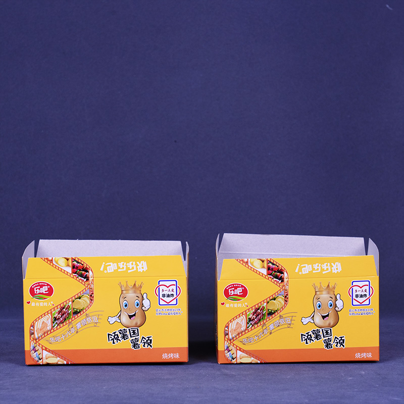 Картонная коробка для картофельных чипсов Лэ Ба