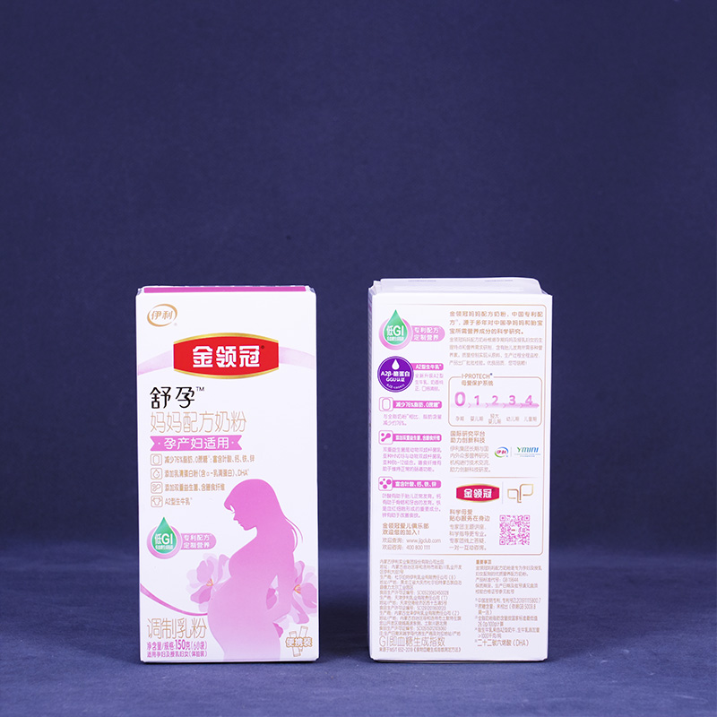 Картонная коробка для молочной смеси