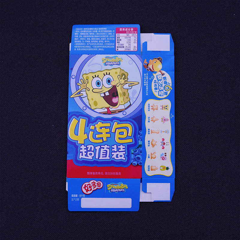 Картонная коробка для печенья