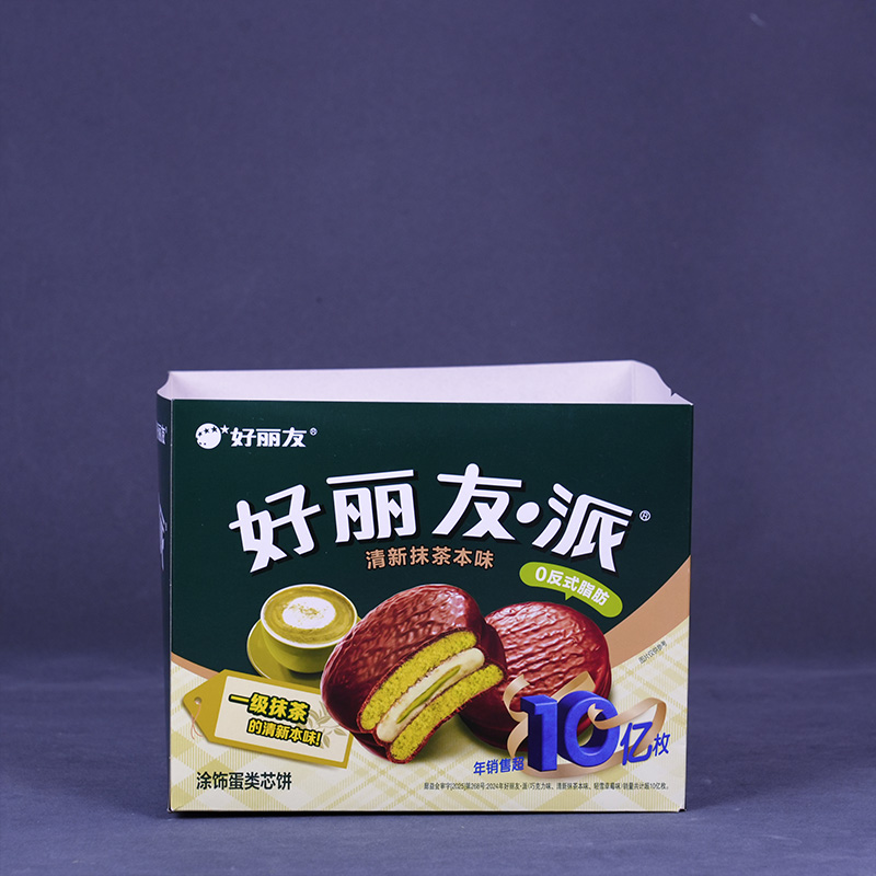 Картонная коробка для пирожных Orion Choco Pie