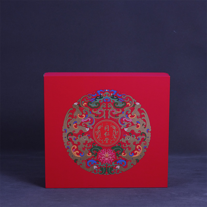 Подарочная коробка с крышкой-основанием «Тунжэньтан»