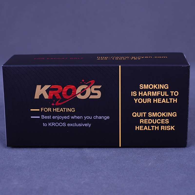 Экспортная версия сигаретной пачки Kroos