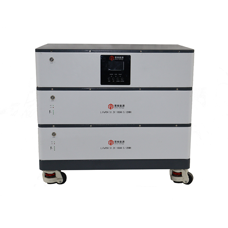 Инвертор и литий-железо-фосфатный аккумуляторный блок EF001-5-4