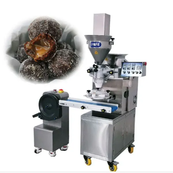 Автоматизированная линия по производству протеиновых шариков с финиками для промышленного использования.