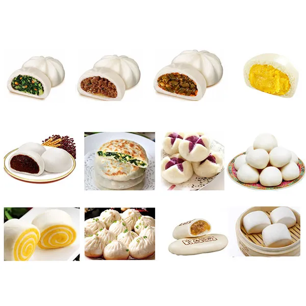 Линия производства паровых булочек и хлебцев