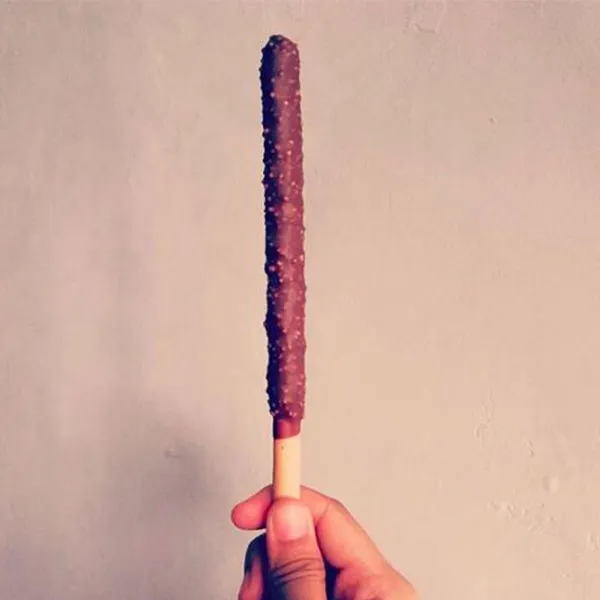 Машина для покрытия пальчикового печенья