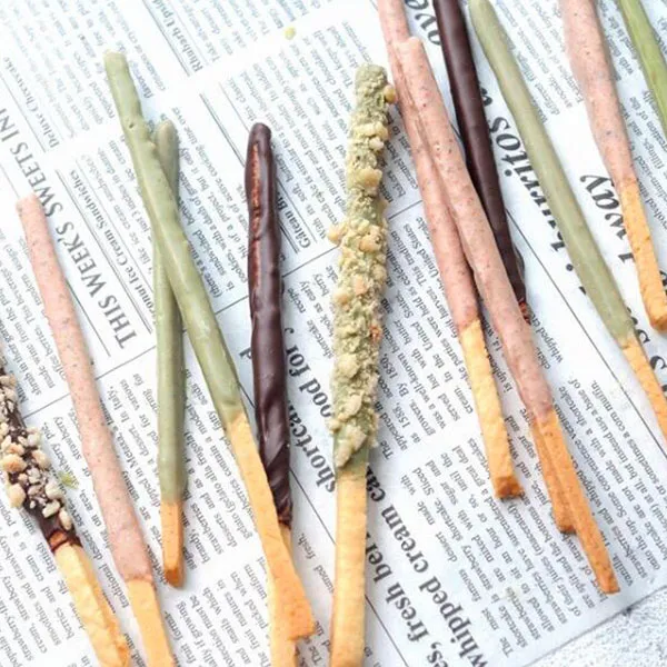 Машина для покрытия пальчикового печенья