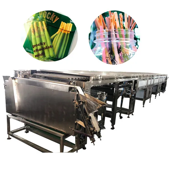 Машина для покрытия пальчикового печенья